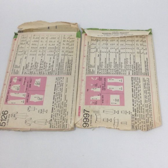 Vintage Children and Toddler Sewing Patterns - Picture 8 of 14